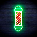 advpro-barber-pole-ultra-bright-led-neon-sign-fnu0357 - Green & Red