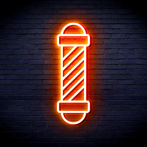 advpro-barber-pole-ultra-bright-led-neon-sign-fnu0357 - Orange