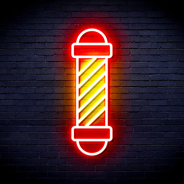 advpro-barber-pole-ultra-bright-led-neon-sign-fnu0357 - Red & Yellow