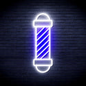 advpro-barber-pole-ultra-bright-led-neon-sign-fnu0357 - White & Blue