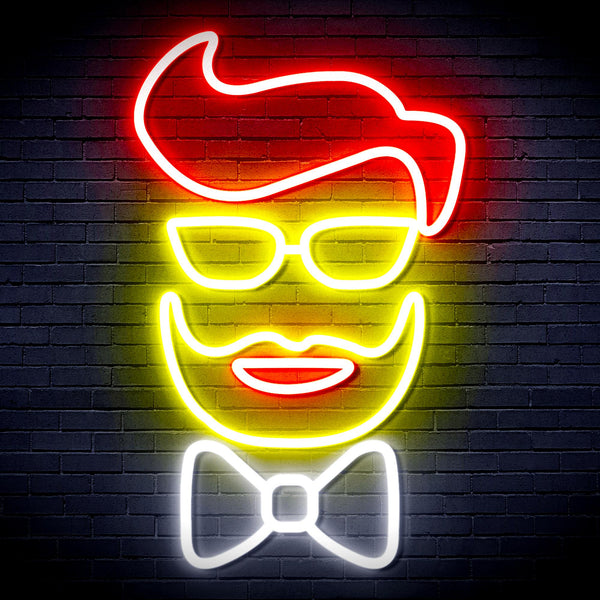 advpro-barber-face-ultra-bright-led-neon-sign-fnu0359 - Multi-Color 5