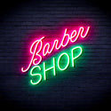 advpro-barber-shop-ultra-bright-led-neon-sign-fnu0364 - Green & Pink
