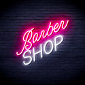 advpro-barber-shop-ultra-bright-led-neon-sign-fnu0364 - White & Pink
