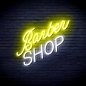 advpro-barber-shop-ultra-bright-led-neon-sign-fnu0364 - White & Yellow