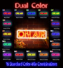 advpro-open-sign-with-scissors-ultra-bright-led-neon-sign-fnu0365 - Dual-Color