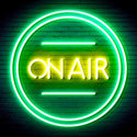 advpro-on-air-ultra-bright-led-neon-sign-fnu0366 - Green & Yellow