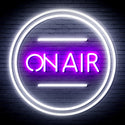 advpro-on-air-ultra-bright-led-neon-sign-fnu0366 - White & Purple