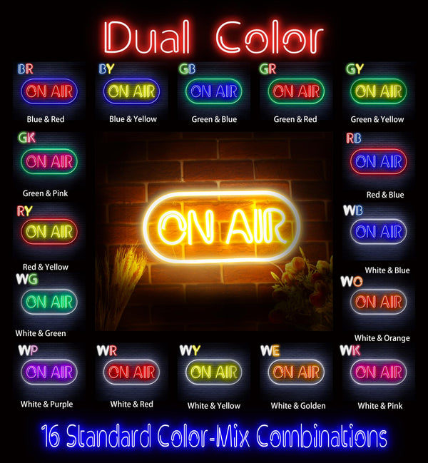 advpro-on-air-ultra-bright-led-neon-sign-fnu0367 - Dual-Color