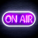 advpro-on-air-ultra-bright-led-neon-sign-fnu0367 - White & Purple