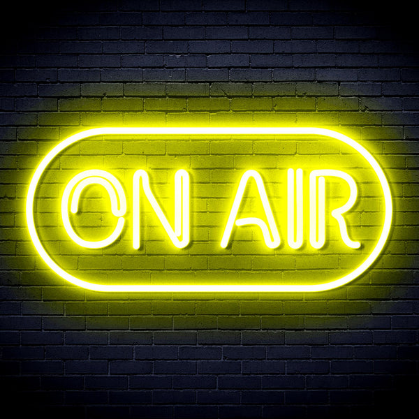 advpro-on-air-ultra-bright-led-neon-sign-fnu0367 - Yellow