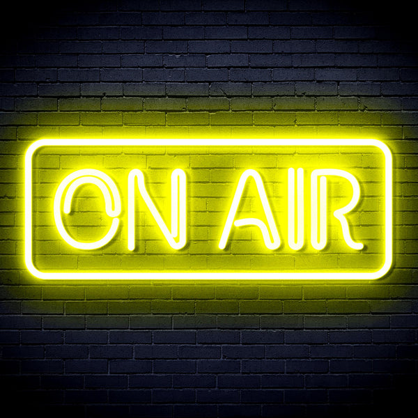 advpro-on-air-signage-ultra-bright-led-neon-sign-fnu0368 - Yellow