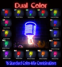 advpro-microphone-ultra-bright-led-neon-sign-fnu0369 - Dual-Color