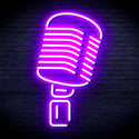 advpro-microphone-ultra-bright-led-neon-sign-fnu0369 - Purple