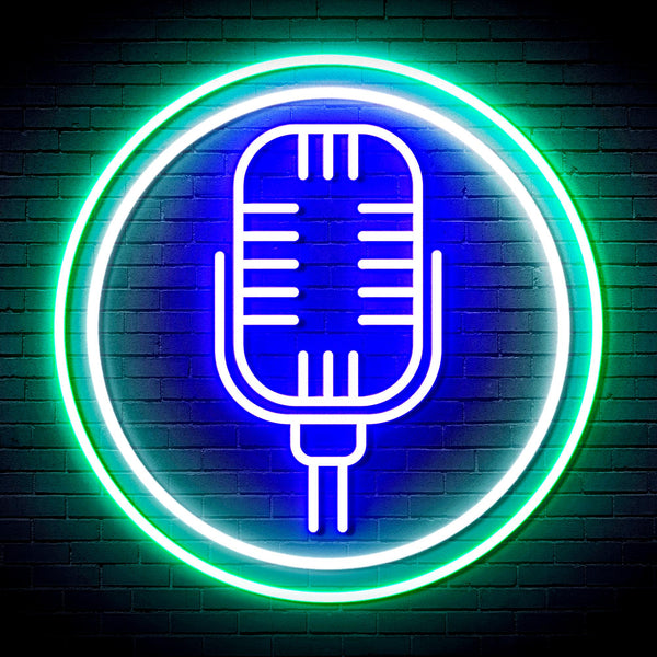 advpro-microphone-ultra-bright-led-neon-sign-fnu0371 - Multi-Color 5