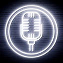 advpro-microphone-ultra-bright-led-neon-sign-fnu0371 - White