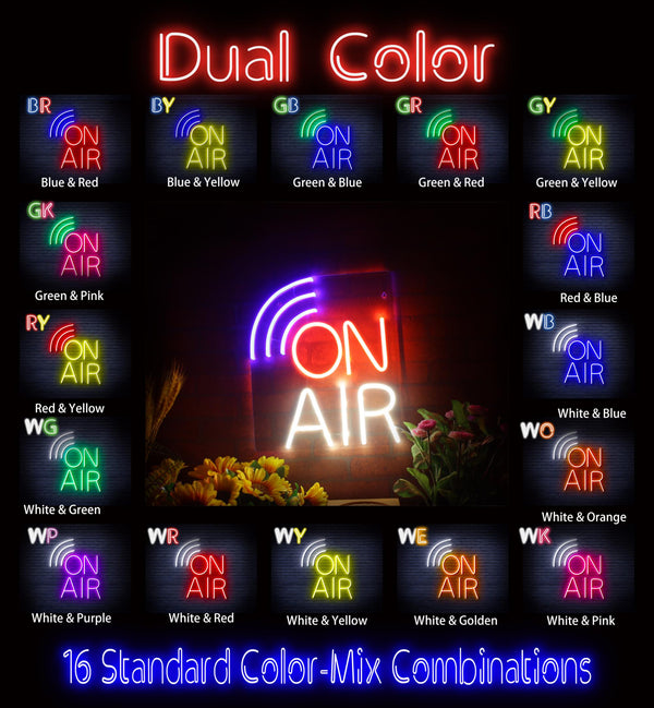advpro-on-air-ultra-bright-led-neon-sign-fnu0372 - Dual-Color
