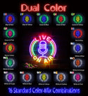 advpro-live-on-air-ultra-bright-led-neon-sign-fnu0373 - Dual-Color
