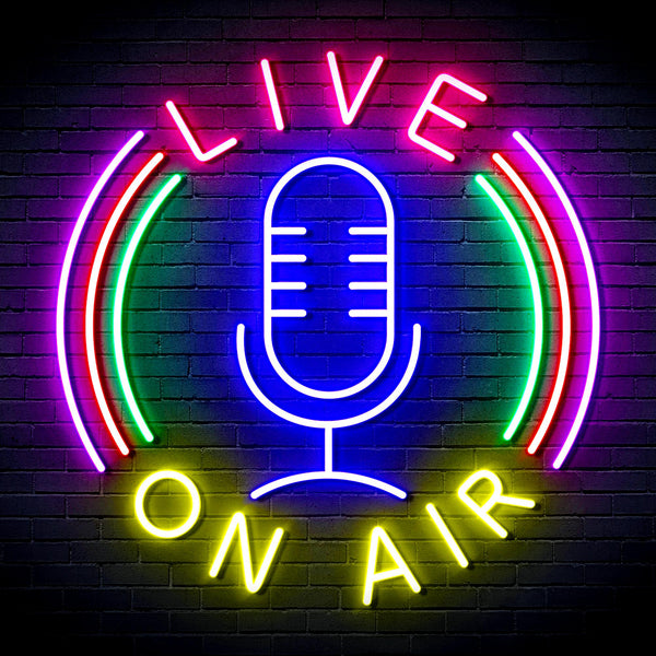 advpro-live-on-air-ultra-bright-led-neon-sign-fnu0373 - Multi-Color 1