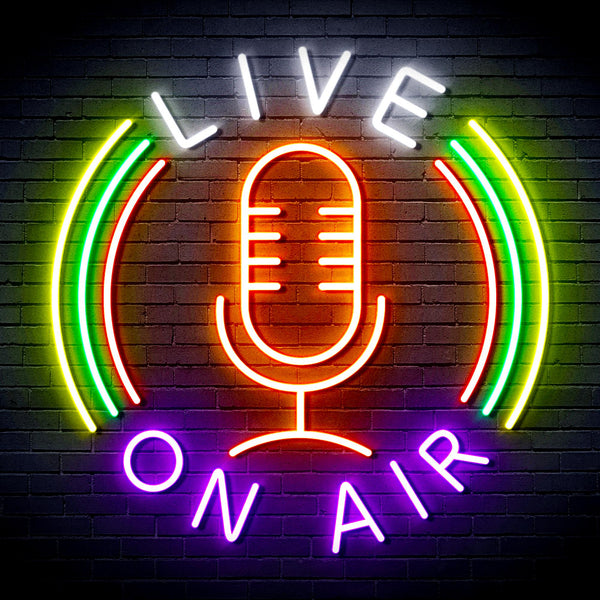 advpro-live-on-air-ultra-bright-led-neon-sign-fnu0373 - Multi-Color 2
