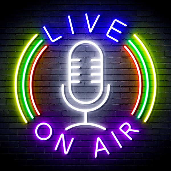 advpro-live-on-air-ultra-bright-led-neon-sign-fnu0373 - Multi-Color 5