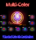 advpro-microphone-ultra-bright-led-neon-sign-fnu0375 - Multi-Color