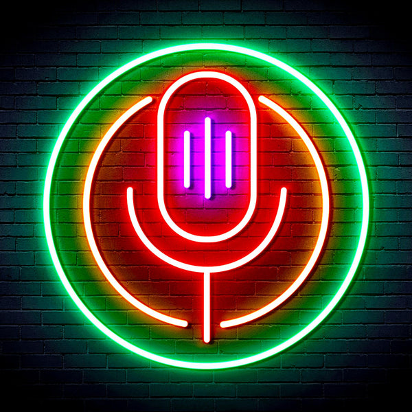 advpro-microphone-ultra-bright-led-neon-sign-fnu0375 - Multi-Color 3