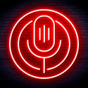 advpro-microphone-ultra-bright-led-neon-sign-fnu0375 - Red