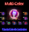 advpro-microphone-ultra-bright-led-neon-sign-fnu0376 - Multi-Color