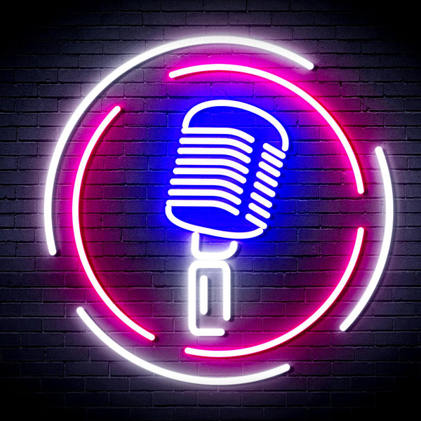 advpro-microphone-ultra-bright-led-neon-sign-fnu0376 - Multi-Color 1