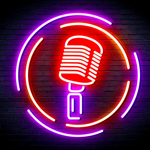 advpro-microphone-ultra-bright-led-neon-sign-fnu0376 - Multi-Color 7
