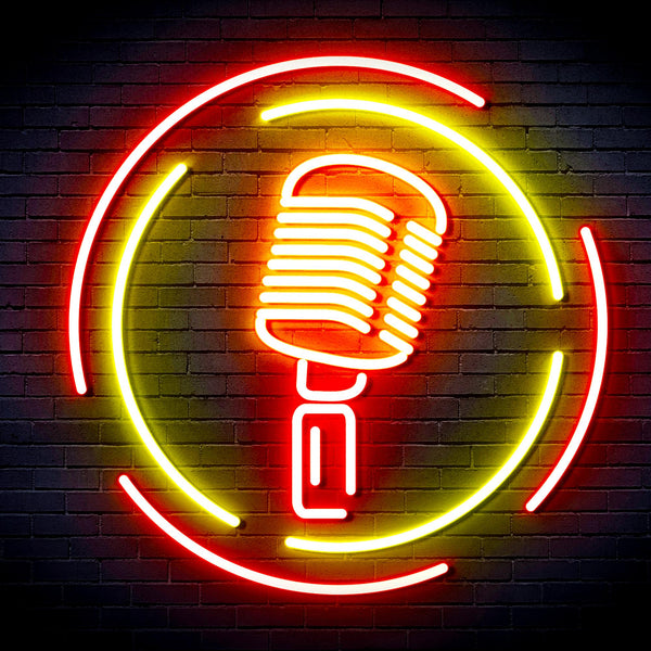 Microphone Ultra-Bright LED Neon Sign fnu0376