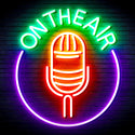 advpro-on-the-air-microphone-ultra-bright-led-neon-sign-fnu0377 - Multi-Color 6