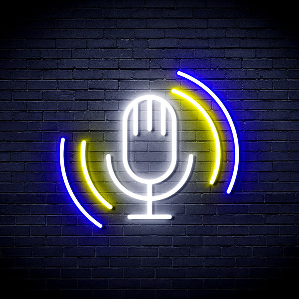 advpro-microphone-ultra-bright-led-neon-sign-fnu0378 - Multi-Color 4