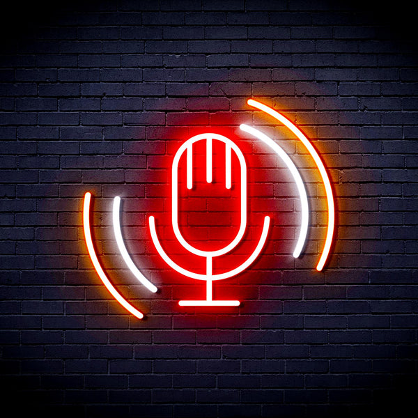 advpro-microphone-ultra-bright-led-neon-sign-fnu0378 - Multi-Color 8