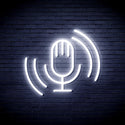 advpro-microphone-ultra-bright-led-neon-sign-fnu0378 - White
