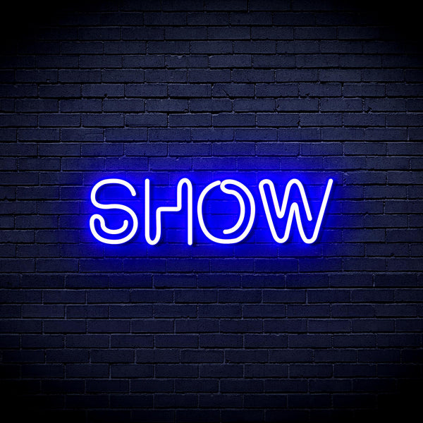 advpro-show-ultra-bright-led-neon-sign-fnu0379 - Blue