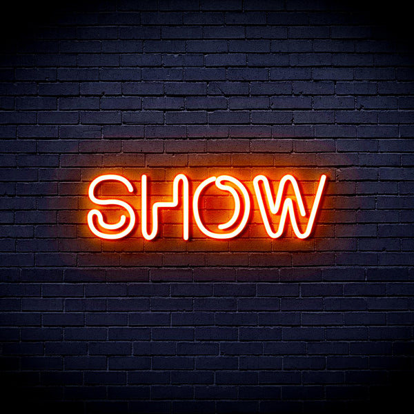 advpro-show-ultra-bright-led-neon-sign-fnu0379 - Orange