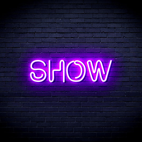 advpro-show-ultra-bright-led-neon-sign-fnu0379 - Purple