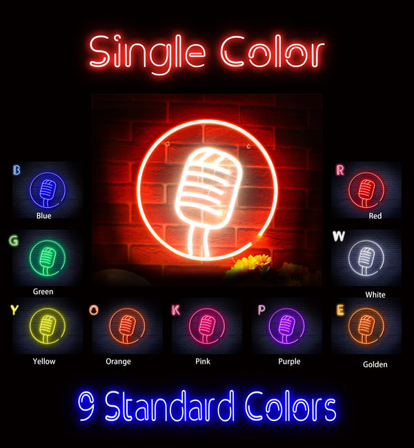 advpro-microphone-sign-ultra-bright-led-neon-sign-fnu0381 - Classic