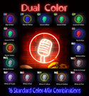 advpro-microphone-sign-ultra-bright-led-neon-sign-fnu0381 - Dual-Color