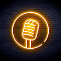 advpro-microphone-sign-ultra-bright-led-neon-sign-fnu0381 - Golden Yellow