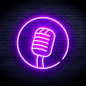 advpro-microphone-sign-ultra-bright-led-neon-sign-fnu0381 - Purple