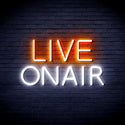 advpro-live-on-air-ultra-bright-led-neon-sign-fnu0382 - White & Orange
