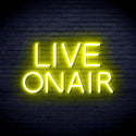 advpro-live-on-air-ultra-bright-led-neon-sign-fnu0382 - Yellow