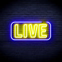 advpro-live-sign-ultra-bright-led-neon-sign-fnu0384 - Blue & Yellow