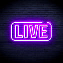 advpro-live-sign-ultra-bright-led-neon-sign-fnu0384 - Purple