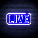 advpro-live-sign-ultra-bright-led-neon-sign-fnu0384 - White & Blue