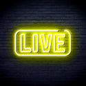 advpro-live-sign-ultra-bright-led-neon-sign-fnu0384 - Yellow