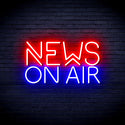 advpro-news-on-air-ultra-bright-led-neon-sign-fnu0385 - Blue & Red