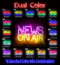 advpro-news-on-air-ultra-bright-led-neon-sign-fnu0385 - Dual-Color